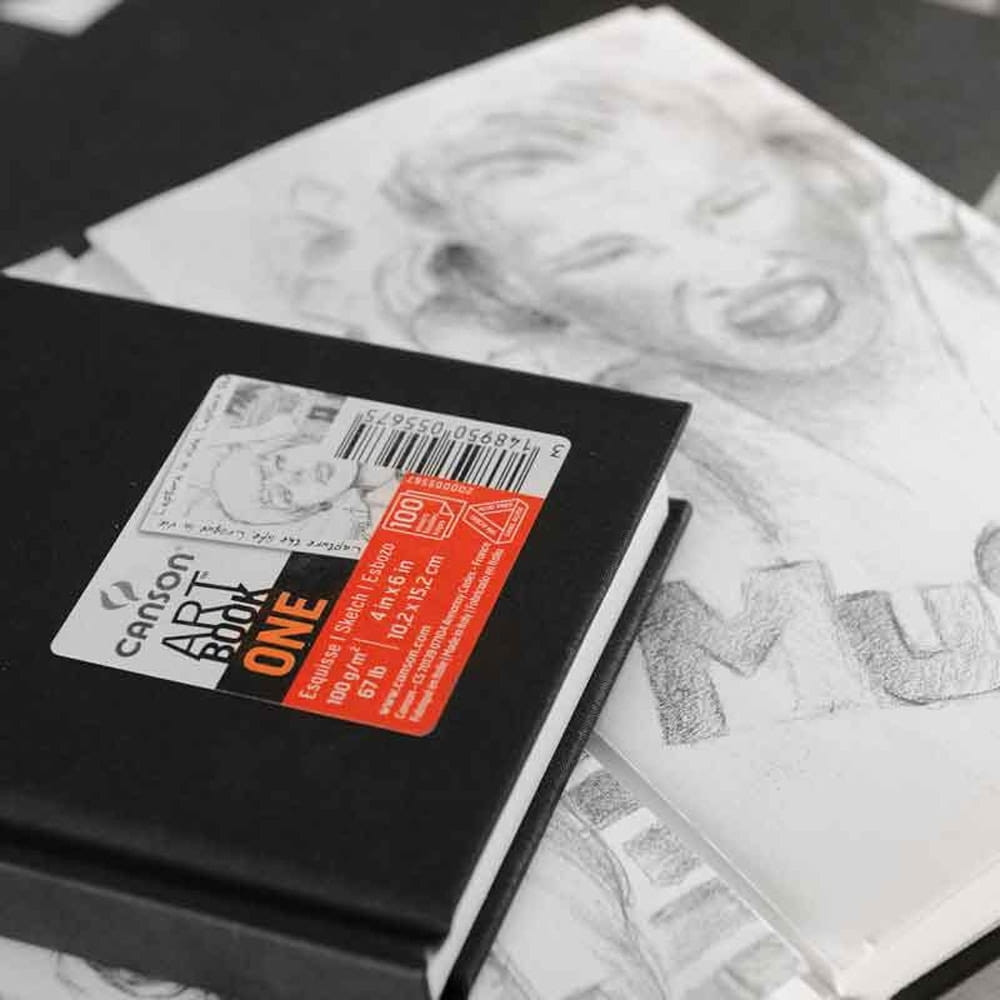 Szkicownik na spirali Artbook One 10,2x15,2cm 80k 100g  Canson
